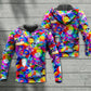 Colorful Cat Rainbow Hoodie For Pride Festivals Community Events And Colorful Everyday Style
