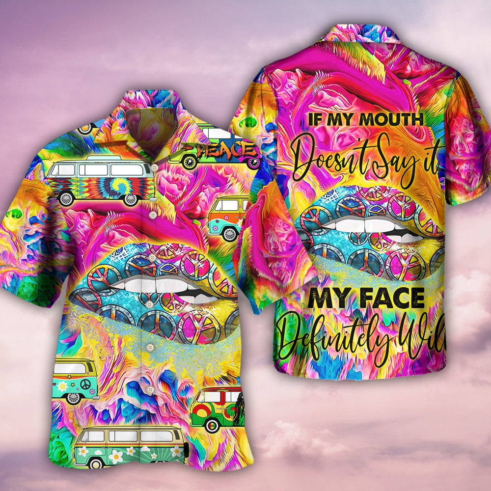 Bohemian Mouth Hawaiian Shirt Design View For Resort Travel And Thoughtful Gifting