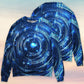 Music Neon Circle With Notes Sweater For Casual Wear Festivals Travel And Thoughtful Gifting