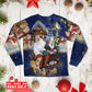 Together Through The Christmas Holidays Long Sleeve Pajamas Set For Christmas Sleepwear And Family Lounging