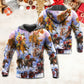Christmas Santa Horse Holiday Cheer Hoodie For Festive Days Casual Adventures And Thoughtful Seasonal Gifting