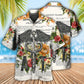 Floral Athletic Trainer Dictionary Hawaiian Shirt Artwork View For Weekend Travel And Beach Style