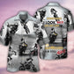Motorcycle Sometimes Look Back Hawaiian Shirt For Vacation Days And Relaxed Coastal Outings