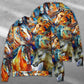 Colorful Horse Face Sweater For Casual Wear Travel Parties And Comfortable Seasonal Style