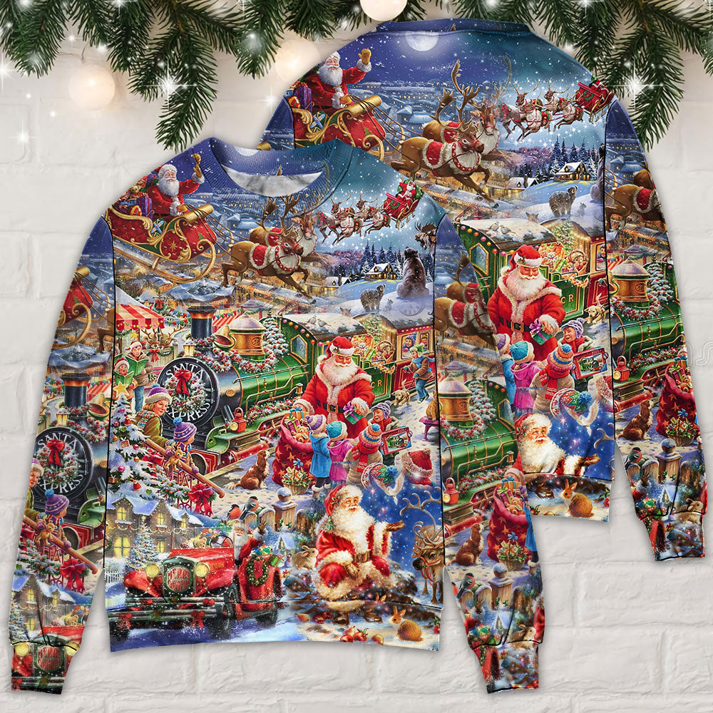 Christmas Joy Peace Family Laughter Sweater For Winter Celebrations Family Events And Thoughtful Gifting