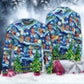 Christmas Dancing Reindeer Happy Sweater For Festive Parties Family Photos And Comfortable Seasonal Wear