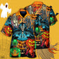 Skull Halloween Scary Pumpkin Horror Hawaiian Shirt For Resort Getaways And Comfortable Summer Activities