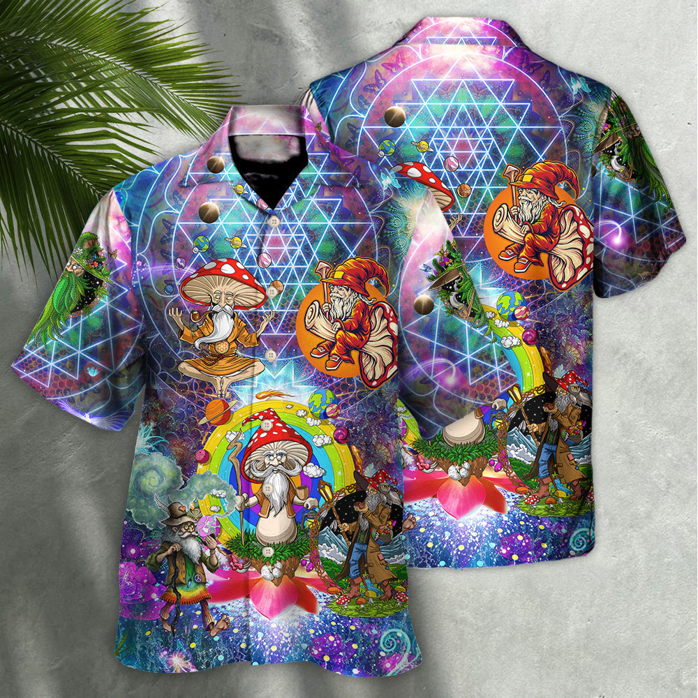 Colorful Hippie Magic Mystic Hawaiian Shirt Relaxed Style View For Vacation Style