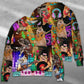 Cat Rocker Music Sweater For Live Events Travel And Relaxed Creative Outfits