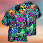 Colorful Octopus Light Hawaiian Shirt For Warm Weather Adventures And Everyday Comfort