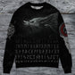 Viking Warrior Blood Black Sweater For Outdoor Gatherings Weekend Trips And Bold Casual Styling