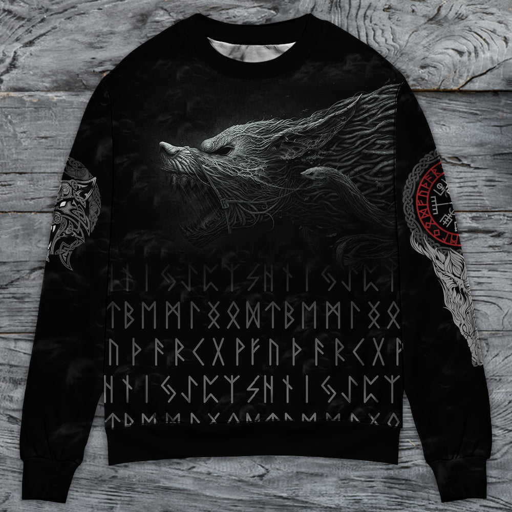 Viking Warrior Blood Black Sweater For Outdoor Gatherings Weekend Trips And Bold Casual Styling