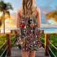 Sitar Player Awesome Quote V-Neck Sleeveless Cami Dress For Beach Trips Parties And Relaxed Warm Weather Style