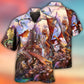 Dragon Fantasy Hawaiian Shirt For Coastal Adventures And Warm Weather Wear