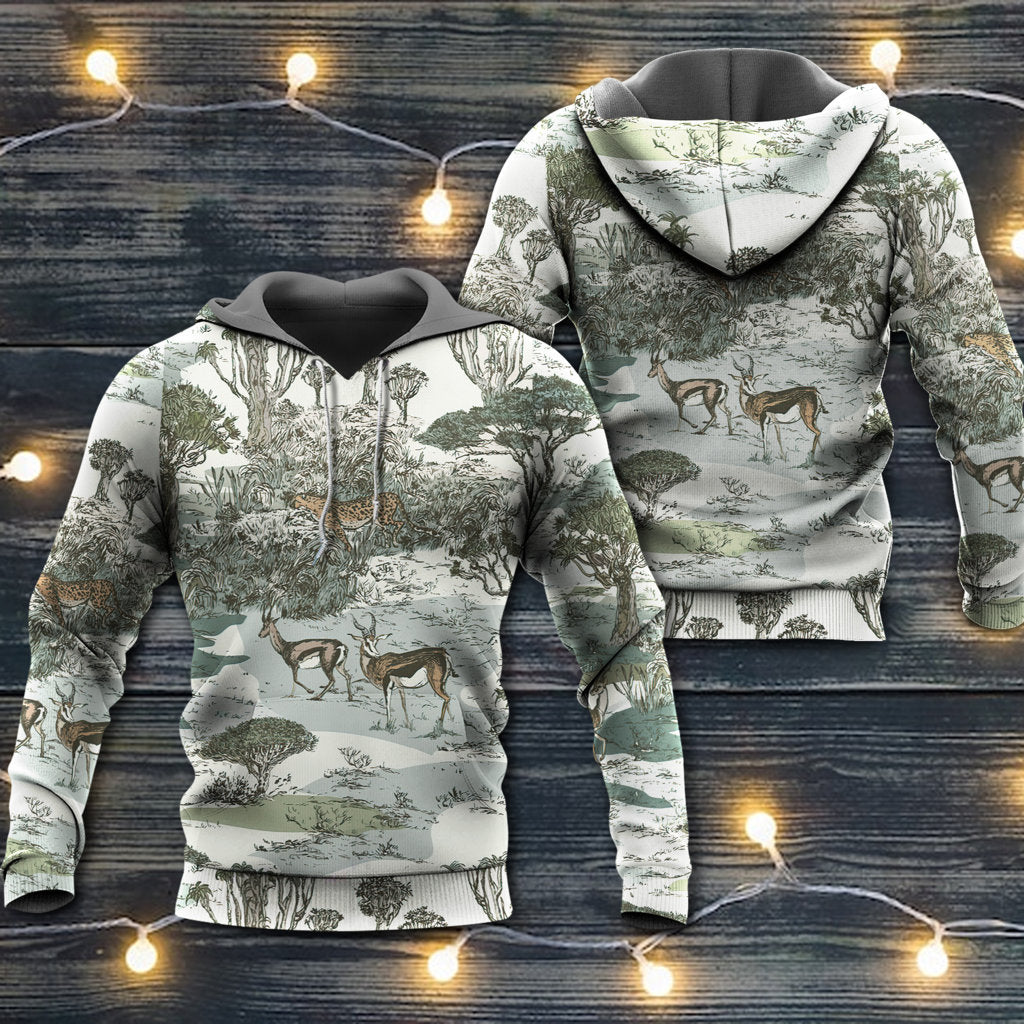 Hunting Wildlife Outdoor Hoodie For Hunting Season Outdoor Activities And Relaxed Layering