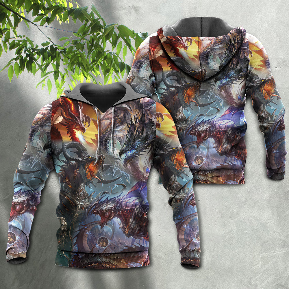 Fantasy Magic Dragon World Hoodie For Fantasy Inspired Outfits Travel Days And Comfortable Wear