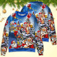 Christmas Funny Santa Holiday Cheer Sweater For Seasonal Parties Cozy Gatherings And Thoughtful Holiday Gifts