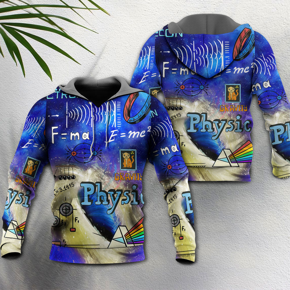Physics Formula Science Hoodie For Comfortable Daily Outfits Holidays And Casual Wear