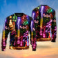 Christmas Guitar Tree Happy Glow Sweater For Festive Events Weekend Outings And Comfortable Winter Style