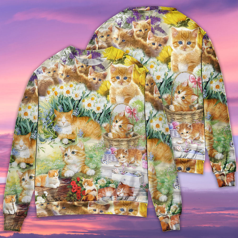 Cute Kitty Sweater For Weekend Outings Parties And Thoughtful Gift Giving