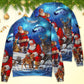 Christmas Santa Xmas Is Coming Night Sweater For Family Gatherings Winter Travel And Everyday Seasonal Comfort