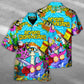Colorful Music Event Amazing Festival Hawaiian Shirt For Vacation Days And Relaxed Coastal Outings