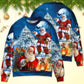 Christmas Santa Story Night Is Coming Sweater For Seasonal Parties Cozy Gatherings And Thoughtful Holiday Gifts