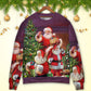 Christmas Funny Santa Gift Happy Sweater For Winter Celebrations Family Events And Thoughtful Gifting