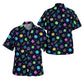Fantasy Colorful Role Dice Hawaiian Shirt Relaxed Style View For Island Holidays