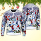 Christmas Children Snowman Town Sweater For Festive Events Weekend Outings And Comfortable Winter Style