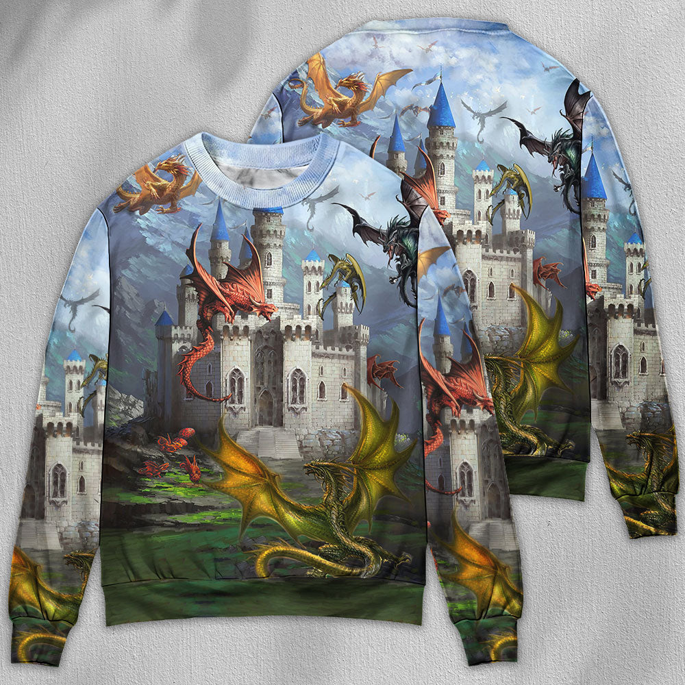 Dragon Sweater For Nature Inspired Fashion Events And Relaxed Everyday Comfort