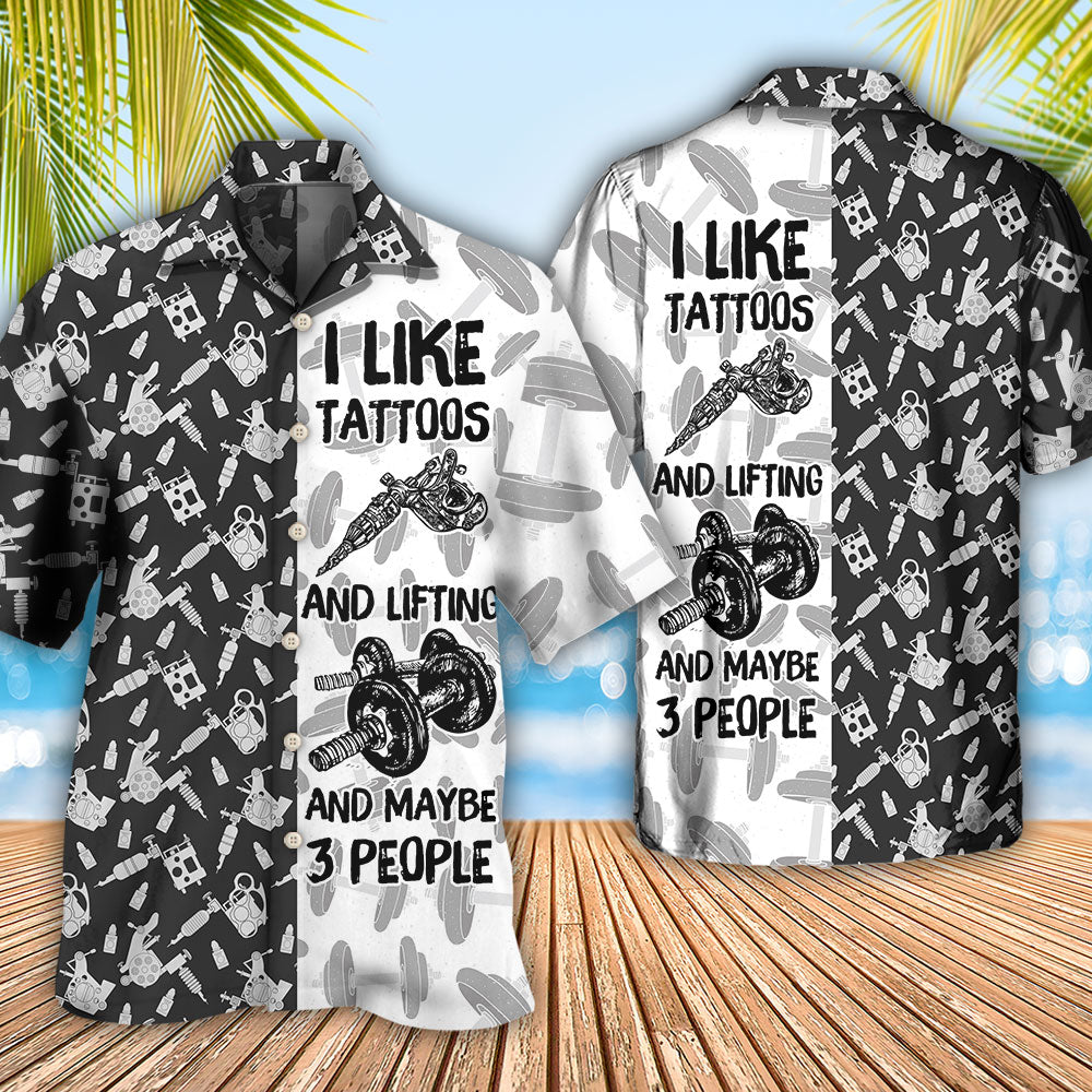 Tattoo Lifting Tatoos Hawaiian Shirt Artwork View For Coastal Escapes And Resort Style
