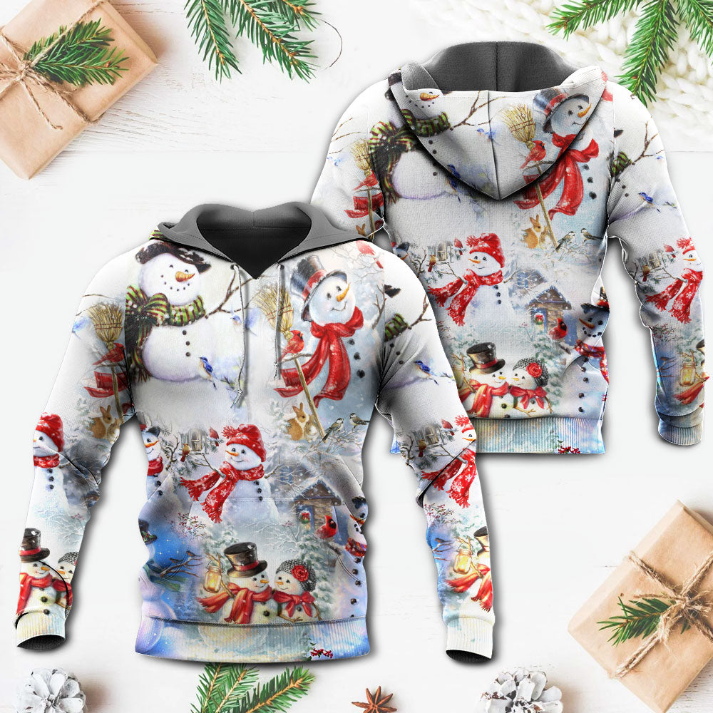 Classic Snowman Christmas Hoodie For Festive Family Moments Winter Wear And Holiday Gift Ideas
