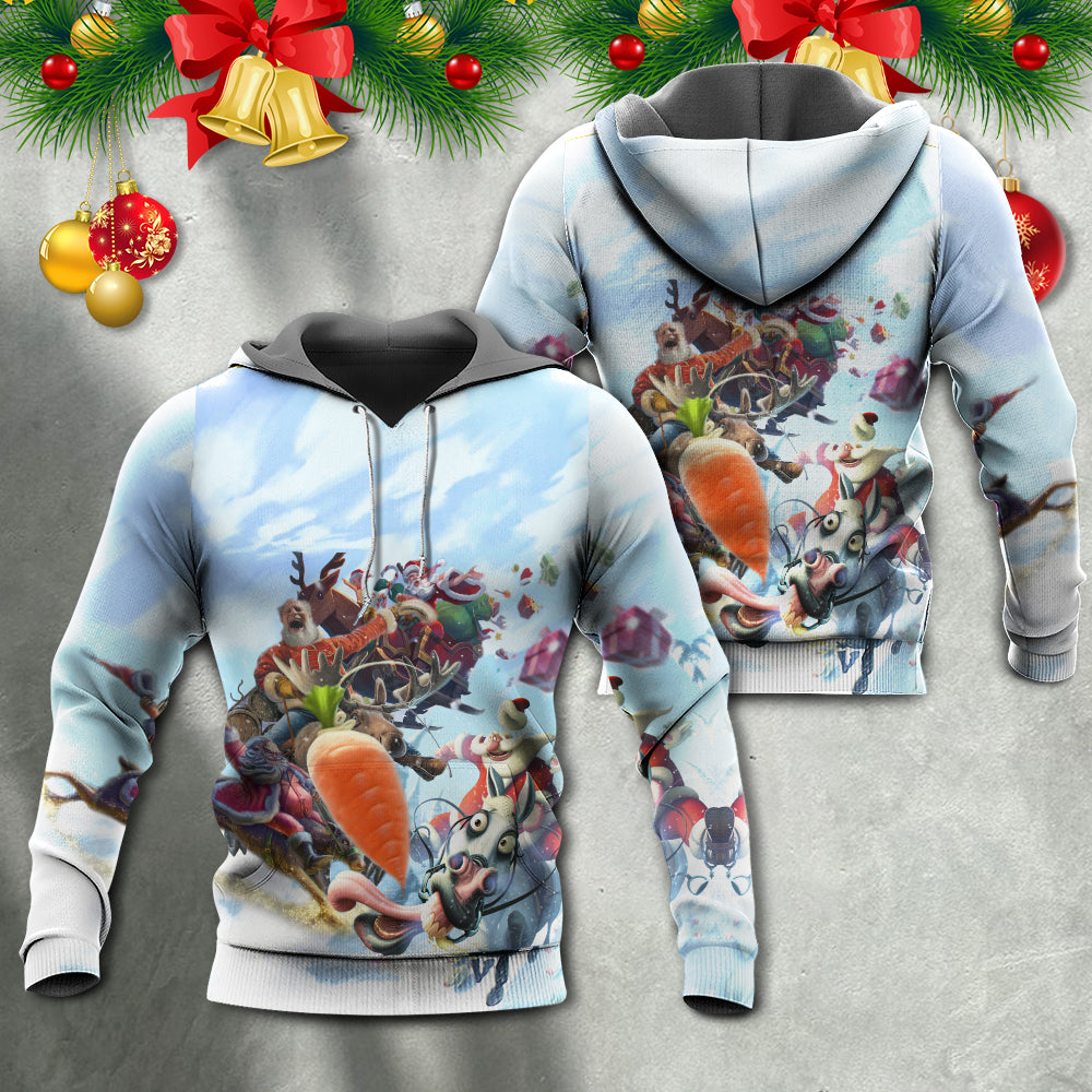 Happy Funny Christmas Santa Hoodie For Holiday Gatherings Winter Travel And Seasonal Gifting