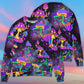 Hippie Mushroom Sweater For Festival Adventures Vacations And Relaxed Daily Styling
