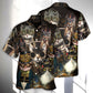Steampunk Cat Machines Hawaiian Shirt Design Detail For Beach Days And Holiday Travel