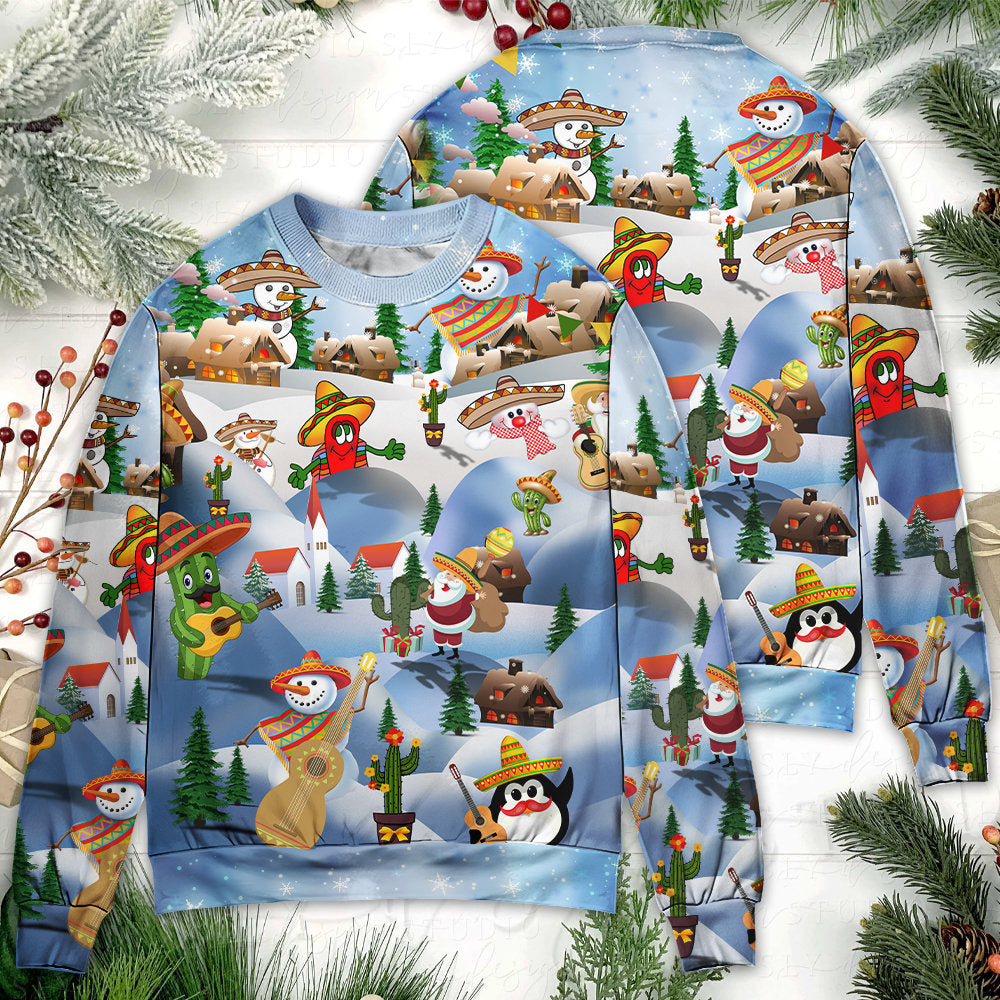 Christmas American Pride Merry Xmas Sweater For Winter Celebrations Family Events And Relaxed Seasonal Styling