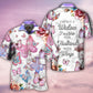 Butterfly Widow Hawaiian Shirt Design Detail For Beach Days And Holiday Travel