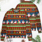 Christmas Santa Claus Happy Xmas Sweater For Festive Parties Family Photos And Comfortable Seasonal Wear