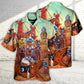 Horse Runs Fast Hawaiian Shirt Artwork View For Coastal Escapes And Resort Style