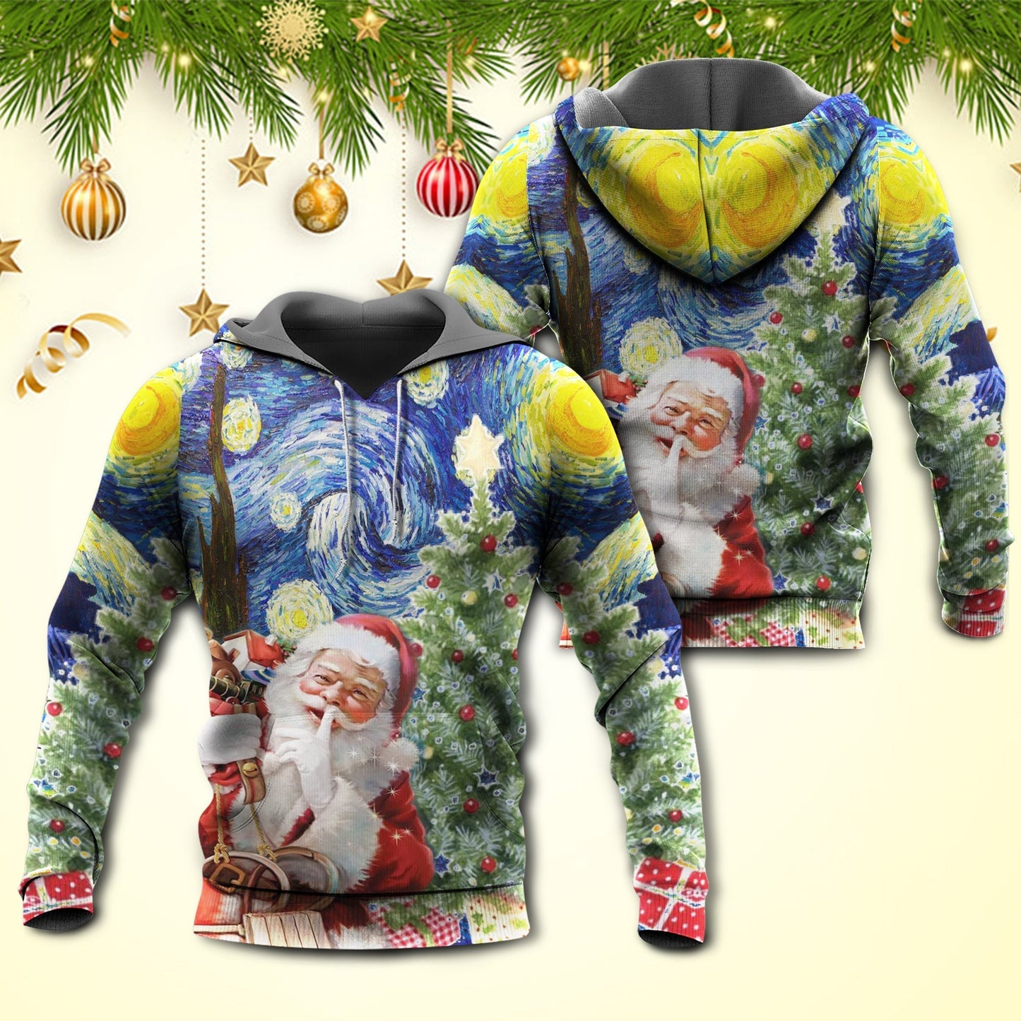 Christmas Secret Gift Hoodie For Holiday Vacations Winter Events And Everyday Comfort