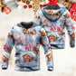 Christmas Santa Gnome Hoodie For Holiday Vacations Winter Events And Everyday Comfort