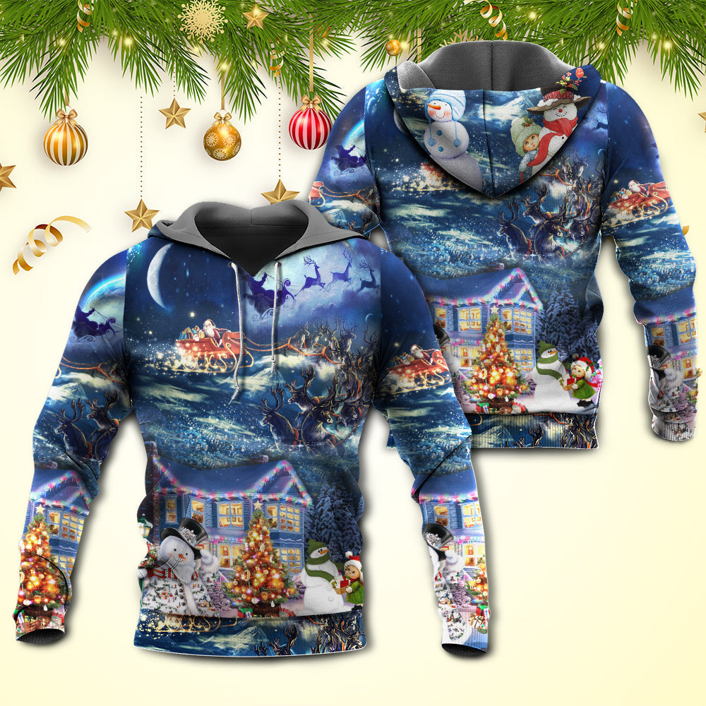 Christmas Family Love Glow Hoodie For Holiday Parties Weekend Outings And Cheerful Gift Giving