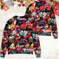Christmas Guitar Music Santa Sweater For Seasonal Parties Cozy Gatherings And Thoughtful Holiday Gifts