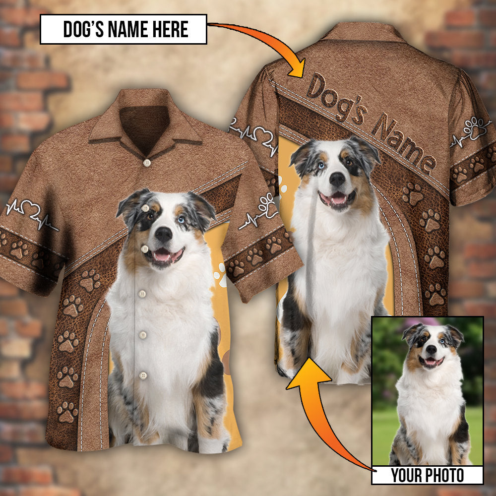 Dog Custom Photo Personalized Hawaiian Shirt For Warm Weather Adventures And Everyday Comfort