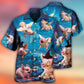 Spooky Pig Halloween Flying Pumpkin Hawaiian Shirt Pattern View For Lightweight Everyday Style