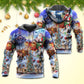 Christmas Reindeer Gift Glow Hoodie For Holiday Parties Weekend Outings And Cheerful Gift Giving