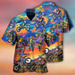 Motorcycle Motocross Biker Hawaiian Shirt For Coastal Adventures And Warm Weather Wear