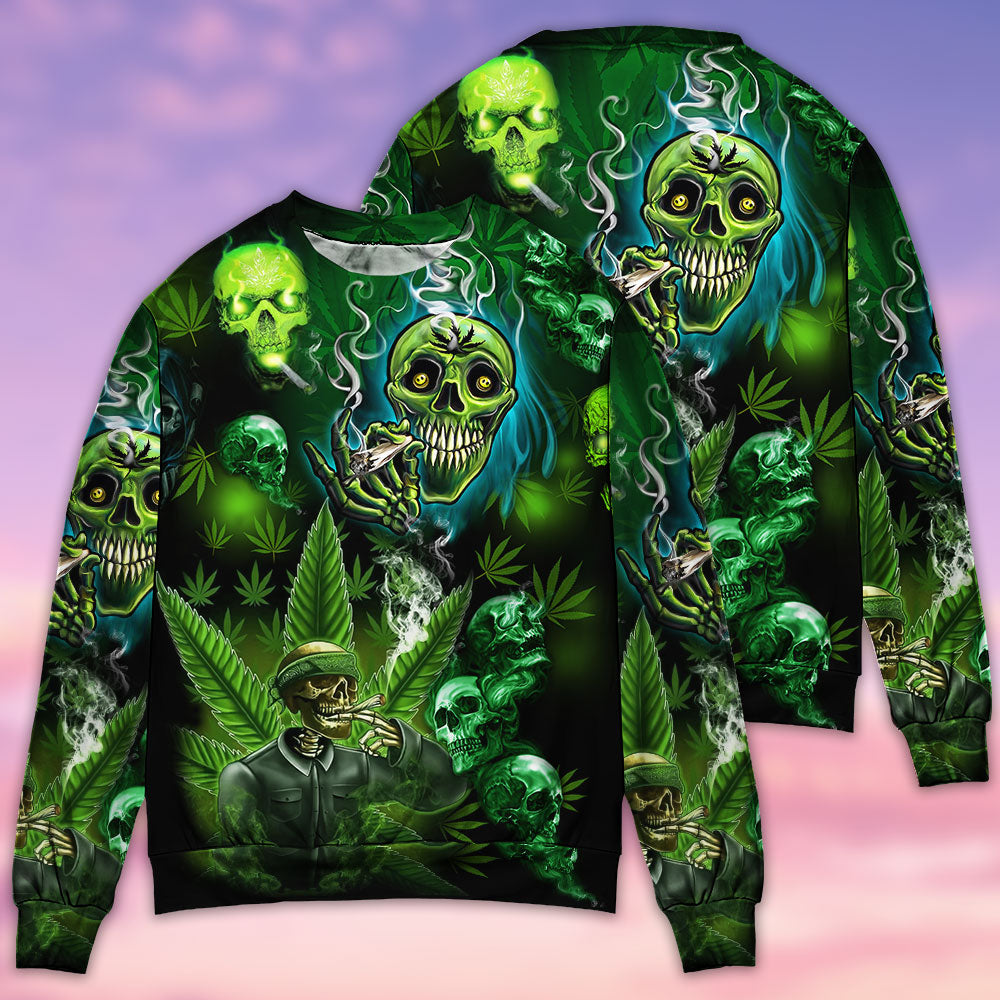 Skull Bold Energy Sweater For Casual Wear Parties And Thoughtful Gifting
