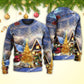 Christmas Santa Reindeer Snowman Family Sweater For Seasonal Parties Cozy Gatherings And Thoughtful Holiday Gifts